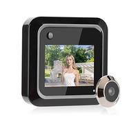 Macchina fotografica di spioncino grandangolare per la porta dell'appartamento,Spy Hole Camera per porta d'ingresso,Fotocamera buco della serratura per porta appartamento,Spioncino porta,Spy Hole