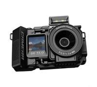 Macchina fotografica di vlogging 8K della macchina fotografica digitale a | Telecamera Vlogging a doppio schermo 8K con schermi anteriori e posteriori, corpo in ABS, 15 x 10 x 5 cm