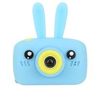 Macchina Fotografica Digitale | 12MP Fotocamera Digitale per Bambini a Doppia Lente | Mini HD Videocamera Videoregistratore Portatile | Batteria 1200mAh | USB Ricaricabile e Impermeabile(Coniglio)