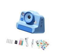 Macchina fotografica digitale amichevole dei bambini con la stampante fotografica istantanea 32GB di memoria di protezione degli occhi dello schermo giocattolo di progettazione antica istantaneamente