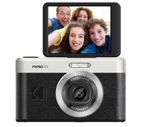 KODAK Pixpro C1 - Fotocamera Digitale Ultra Compatta | 13MP BSI CMOS, Zoom 4X, Display LCD 2.8", Flash LED, Batteria Integrata - Nero
