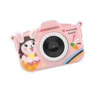 Macchina fotografica digitale dei bambini con le doppie macchine fotografiche incorporate nel lettore MP3 e giochi educativi per i bambini Interactive Toy Camera ABS Design Safe ABS Silicone bambini