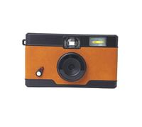 Macchina Fotografica Digitale Retro Senza Schermo 8MP Flash LED Effetti di Filtro Multipli HD Scheda TF per Viaggi e Ricordi di Avventura Marrone