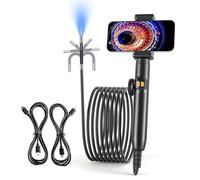 Macchina fotografica industriale di ispezione dell'endoscopio 360 gradi che articola industriale industriale della direzione flessibile della lente del periscopio 6mm/8mm