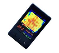 Macchina fotografica infrarossa della termocamera tenuta in mano con il rivelatore di calore LCD da 24 pollici per i commutatori elettrici automobilistici del PWB -40°C a 300°C Gamma USB Uscita dati