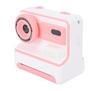 Macchina fotografica istantanea per bambini, 48MP anteriore posteriore doppia fotocamera con 3 rotoli di carta di stampa, Videocamera di stampa termica dello schermo HD (P INK)