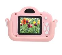 Macchina fotografica per bambini, 16 filtri Giochi MP3 Gioco Puzzle integrato Telecamera digitale ABS per bambini piccoli per attività scolastiche (Rosa)
