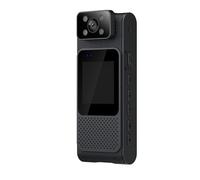 Macchina fotografica portabile del corpo della videocamera della tasca 1,54" con la lente di risoluzione 180° 2K per il registratore dello schermo di colore pieno