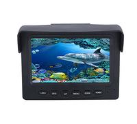 Macchina Fotografica Subacquea, 1. 5M 1000TVL. Fotocamera da pesca su ghiaccio subacquea del Fish Finder 4.3" LCD. Tenere sotto controllo 6PCS LED. Fotocamera for la visione notturna Fishfinder(F008G