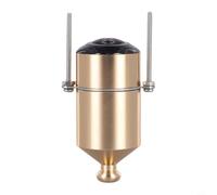 Macchina fotografica subacquea di pesca 1228V con la luce notturna infrarossa e l'ampio obiettivo di angolo di visione per la rilevazione dei pesci in acque profonde (oro)