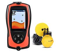 Macchina Fotografica Subacquea, Fish Finder 10. 0M / 300FT. Allarme di pesce profondità Cablato Rilevatore di pesce wireless Accessori da pesca(FF1108-1CT)