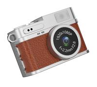 Macchina fotografica tascabile dell'annata 38mm Design compatto 1080P Risoluzione video Schermo a colori Semplice 4 Pulsanti Sistemi Operativi Macchina Fotografica Vintage