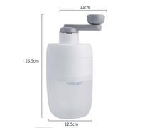 Macchina frantoio per ghiaccio manuale casa portatile dimensioni compatte stampo