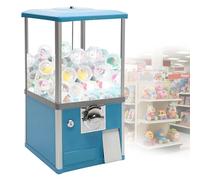 Macchina Gashapon Halloween Dolcetto o Scherzetto, Distributore Commerciale di Gomme, Macchina Distributrice Capsula Grande per Giocattoli e Caramelle, Macchina Premi per Negozi Retail(Blue)