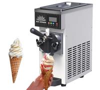 Macchina Gelato Soft Da Banco Monogusto,Macchina per Gelato Commerciale,Con Compressore Autorefrigerante,4-5 Kg/H Pannello Lcd,Pulizia Automatica Di Preraffreddamento per Gelato Soft,Yogurt,Cream