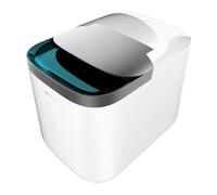 08052 macchina per cubetti di ghiaccio Macchina per la produzione di cubetti di ghiaccio integrata /indipendente 15 kg / 24h 150 W Blu, Trasparente, Bianco