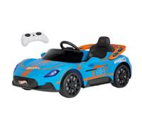 Macchina hot wheels radiocomandata auto elettrica 12v con radiocomando e luci led