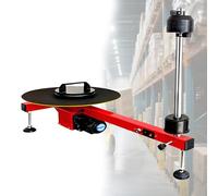 Macchina imballatrice da tavolino del film di allungamento, erogatore manuale del rotolo di film plastico per l'imballaggio ed il trasporto efficienti del cartone