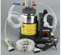 Macchina Incollatrice Pneumatica per Scarpe in Pelle a Doppia Testa con Applicatore di Colla per Colla a Base D'acqua/Colla a Base di Olio/concentrato di Colla (Spazzola e ricarica, 2.5L)