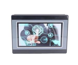 Macchina Integrata con Touch Screen PLC, PLC HMI 7 Pollici 12 in 8 Out Touch Screen Tutto in con Pannello PLC Integrato 0-10 V 4-20 MA MODBUS Analogico (uscita relè),
