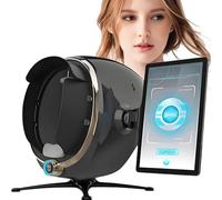 Macchina Intelligente L'analisi Pelle Viso Intelligenza Artificiale, Macchina Rilevamento Problemi Pelle In 3d, Schermo Hd 21,5 Pollici, Rilevamento Completo Problemi Pelle Black-21.5inches
