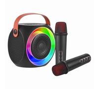 Macchina Karaoke, Altoparlante di Karaoke Portatile Bluetooth Mini Microfono Karaoke Che Canta Altoparlante per Canto da Casa