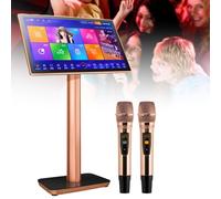 Macchina Karaoke con Touch Screen e Microfono Senza Fili, Scarica Canzone Nuvola per Home Entertainment