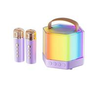 Macchina karaoke di microfono wireless, altoparlante karaoke wireless - altoparlante portatile con microfono,Strumento di intrattenimento di design segmentato per barbecue nel cortile, attività all'ap