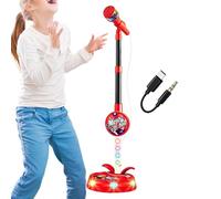 Macchina karaoke giocattolo da bambini accessorio da di ruolo e canto, ad | microfono con amplificatore della voce Bambine e bambini che cantano a casa compleanno scuola festa a