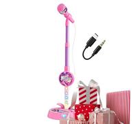 Macchina karaoke giocattolo da bambini Altezza regolabile, accessori di | microfono con amplificatore della voce Bambine e bambini che cantano a casa compleanno scuola festa all'a