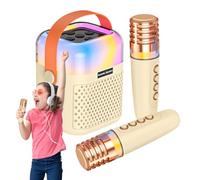 Macchina Karaoke per Bambini Altoparlante per Canto Senza Fili con 2