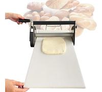 Macchina la Stesura di Pasta Regolabile, Sfogliatrice Manuale Pieghevole per Pizza, Croissant, Pasta Frolla, Design Del Tavolo per Un Perfetto Controllo Dello Spessore(TYP400)