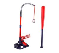 Macchina Lancia-Palle da Baseball per Bambini - Giocattolo da Baseball per Esterni, Adatto a Bambini dai 3 Ai 5 Anni, Rosso