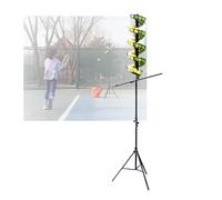 Macchina Lanciapalline da Tennis, Altezza Regolabile 130-180 Cm, Non Richiede Elettricità, for Principianti E Bambini(Palline Non Incluse)(with Extra Track)