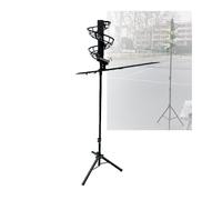 Macchina Lanciapalline da Tennis, Grande capacità,Non Elettrica, Regolabile 137-187 Cm,for Principianti E Bambini Che Si Allenano(Without Extra Track)