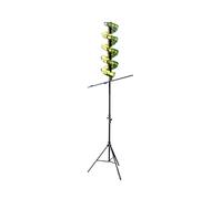 Macchina Lanciapalline da Tennis, Non Richiede Elettricità, Altezza Regolabile 130-180 Cm, for Principianti (Palline Non Incluse)(with Extra Track)