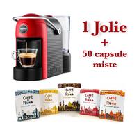 Macchina da caffe Espresso Lavazza A Modo Mio Jolie, 1250 Watt, Rosso