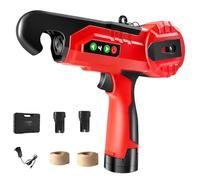 Macchina legatrice per piante, Macchina for legare i vigneti da giardino con 2 rotoli di nastro, batterie, strumento for nastri, diametro legatura 25 mm