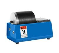 Macchina Lucidatrice A Tamburo In Gomma Da 230 V For Gioielli In Oro E Argento, Giada, Metallo, Cancelleria, Piccola For La Molatura Domestica Crea La Tua Gemma(Blue)