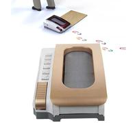 Macchina lucidatrice automatica per scarpe, autopulente con purificazione dell'acqua 5S e doppia alimentazione per sale d'ingresso dell'hotel