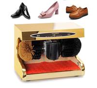 Macchina lucidatrice elettrica commerciale, lucidatrice automatica per scarpe, 1400 giri/min, con presa per olio flipper, per centro vendite di ingresso alla banca dell'hotel di casa
