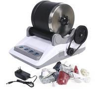 Macchina lucidatrice elettrica per pietre, kit lucidatrice professionale per pietre, smerigliatrice elettrica per pietre preziose con pulsanti per timbri, macchina lucidatrice per pietre, lucidatric