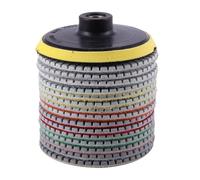 Macchina lucidatrice per gioielli, Kit Tampone Diamantato Per Lucidatura 4-ih Corete In Pietra Di Granito A Secco E Ad Umido ,per Metallo