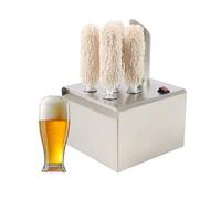 Macchina lucidatrice per vetro, panno elettrico per bicchieri da champagne e bicchieri di birra, ideale per uso commerciale in hotel e cantine