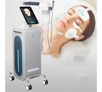 Macchina Magnetica Per Lifting Facciale EMS,dispositivo Elettrico Verticale Per Tonificazione Del Viso Con 6 Sonde E 4 Piastrelle,energia Regolabile 10-100% E Fermezza Muscolare 30%,non Invasivo