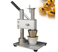 Macchina manuale commerciale della stampa della crostata con il rivestimento antiaderente per le basi uniformi ed i muffin della pasticceria