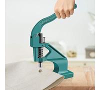 Macchina manuale del bottone della pressa della mano per la perforazione di occhielli di tenuta, rivetti, bottoni a pressione, occhielli e bottoni rivestiti in tessuto