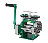 Macchina manuale del laminatoio della pressa dei gioielli Distanza piana della macchina del laminatoio di combinazione dei gioielli del modello della lamiera sottile del cavo di 85mm