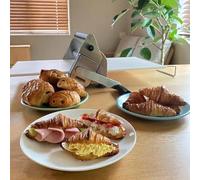 Macchina manuale del rullo della pasta del bordo dello sfoglio,Macchina manuale del rullo della pasta,Sfogliatrice compatta della pasta,Foglio del rullo di pasta commerciale,Acciaio inossidabile