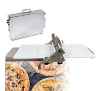 Macchina manuale del rullo della pasta per panetteria & pizza - Sfogliatrice della pasticceria dell'acciaio inossidabile con spessore regolabile